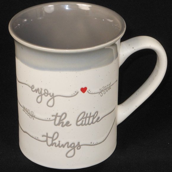 Large Coffee Mug. La Rochelle "enjoy the little things" - Picture 1 of 5